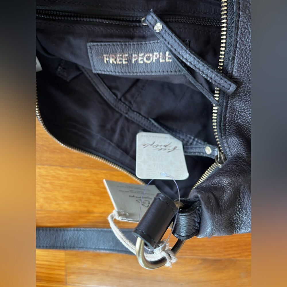 Free People West Side Studded Sling. BLACK - Picture 4 of 5